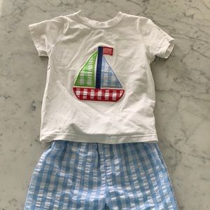 Sailboat short set